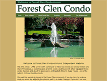Tablet Screenshot of forestglencondo.com